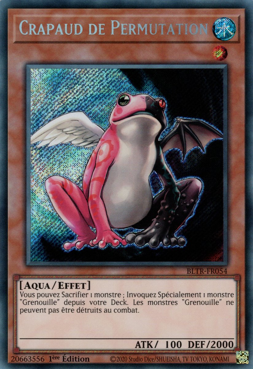 Grenouille de Permutation