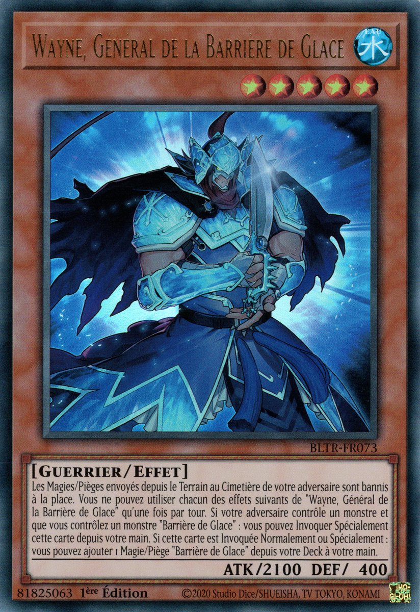 Wayne, Général de la Barrière de Glace