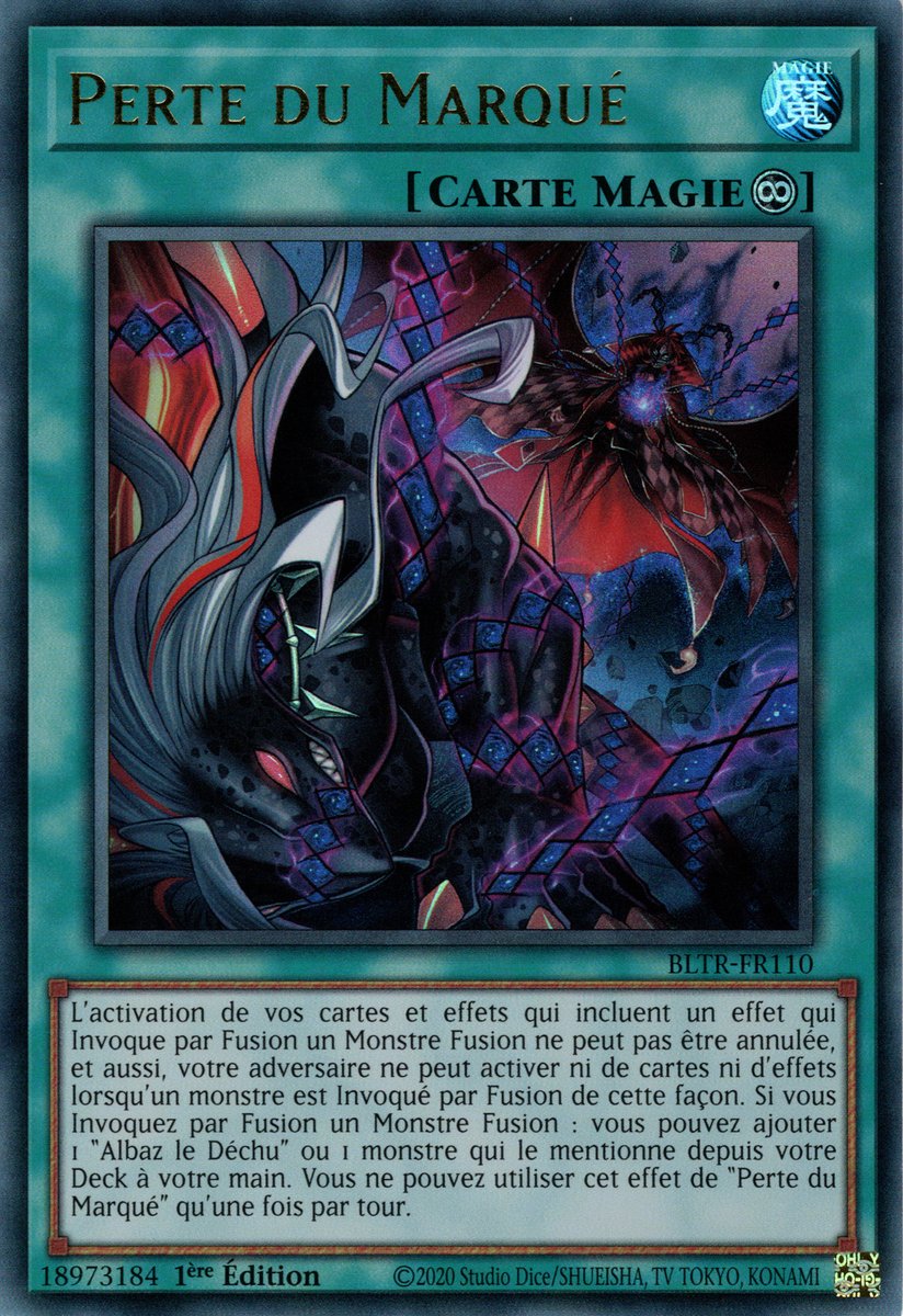 Perte du Marqué