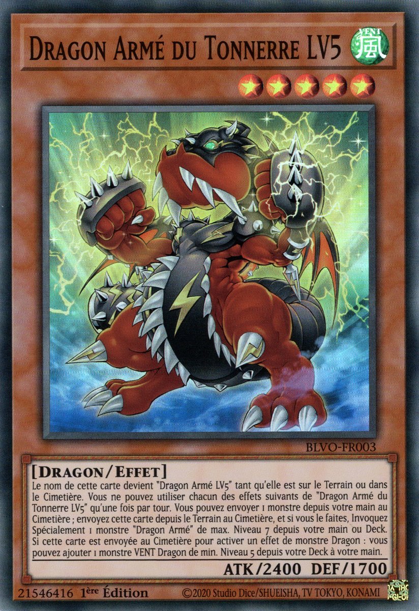 Dragon Armé du Tonnerre LV5