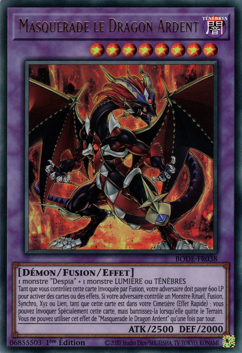 Masquerade le Dragon Ardent