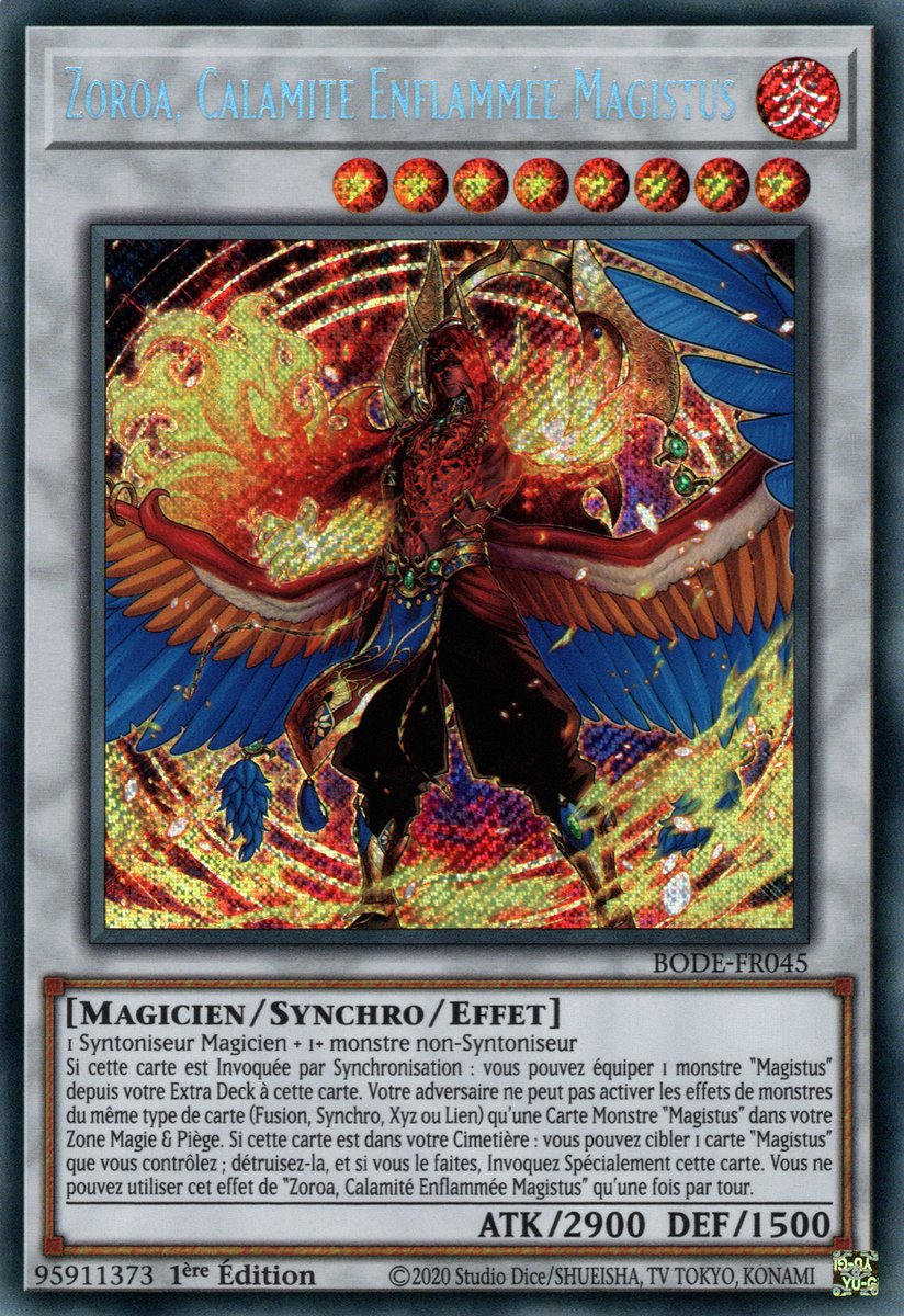 Zoroa, Calamité Enflammée Magistus