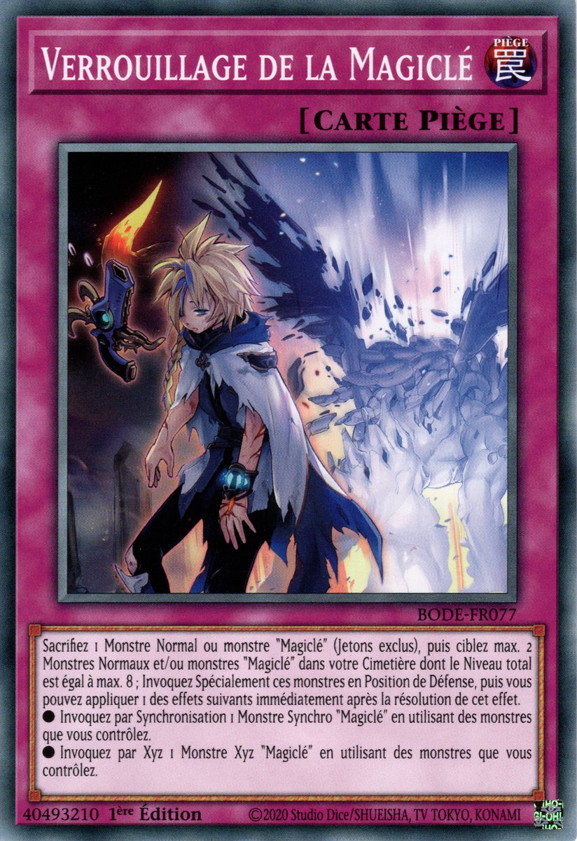 Verrouillage de la Magiclé