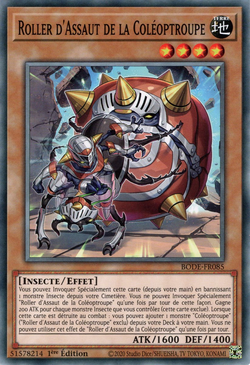 Roller d'Assaut de la Coléoptroupe