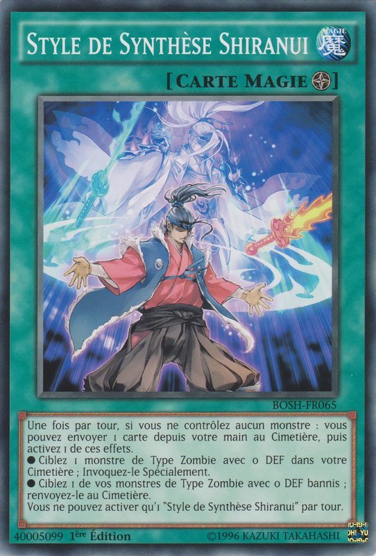 Shiranui Style Synthesis