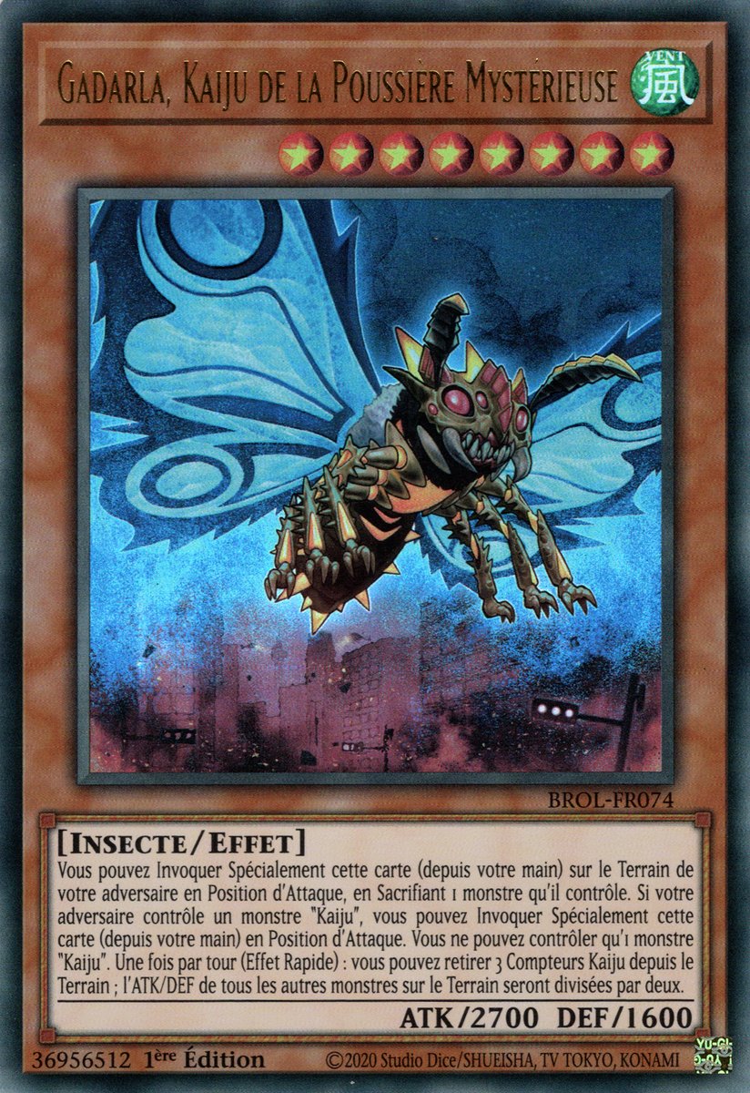 Gadarla, Kaiju de la Poussière Mystérieuse