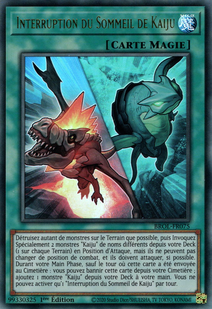 Interruption du Sommeil de Kaiju