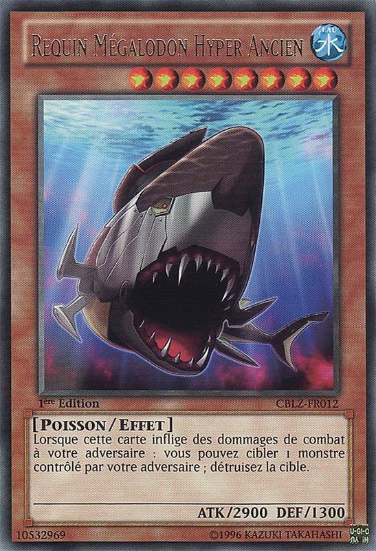 Requin Mégalodon Hyper Ancien