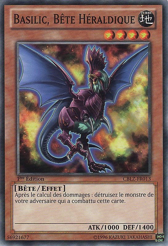 Basilic, Bête Héraldique