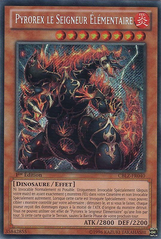 Pyrorex le Seigneur Elementaire