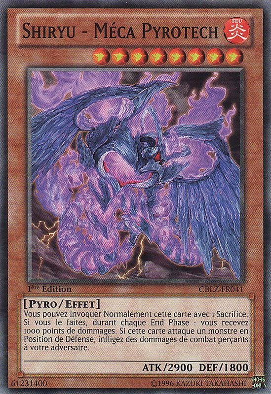Shiryu - Méca Pyrotech