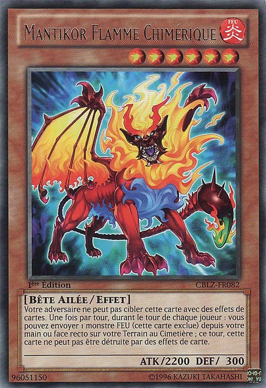 Mantikor Flamme Chimérique