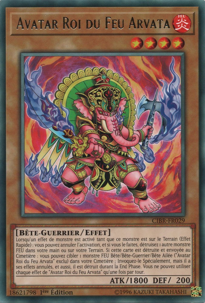 Avatar Roi du Feu Arvata