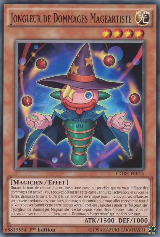 Jongleur de Dommages Mageartiste