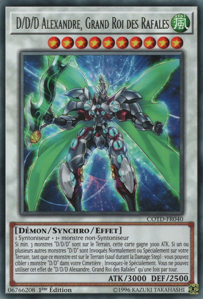 D/D/D Alexandre, Grand Roi des Rafales
