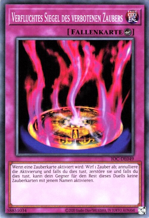 Cursed Seal of the Forbidden Spell