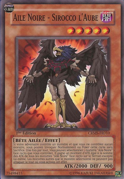 Blackwing - Sirocco the Dawn