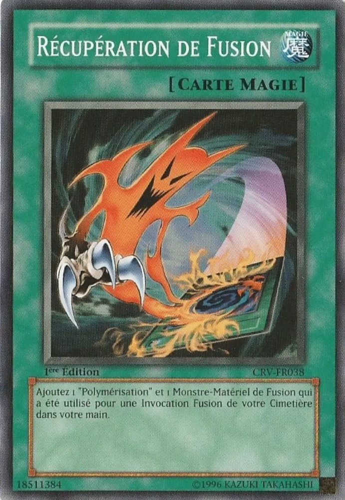 Récupération de Fusion