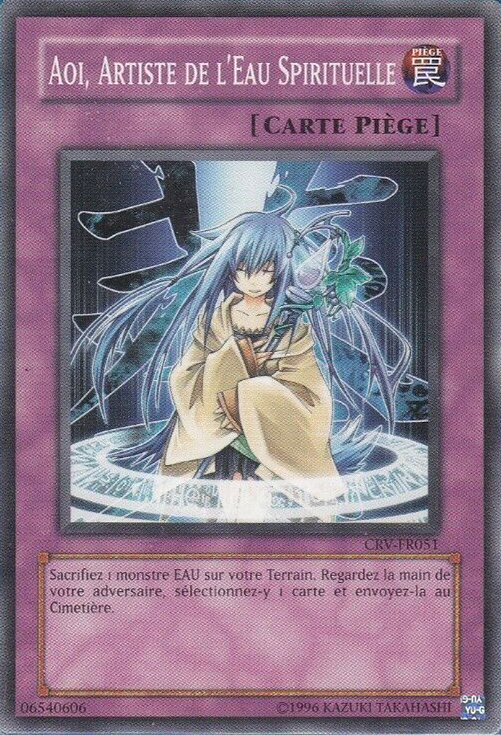 Aoi, Artiste de l'Eau Spirituelle