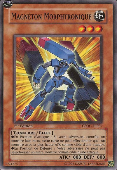 Magnéton Morphtronique