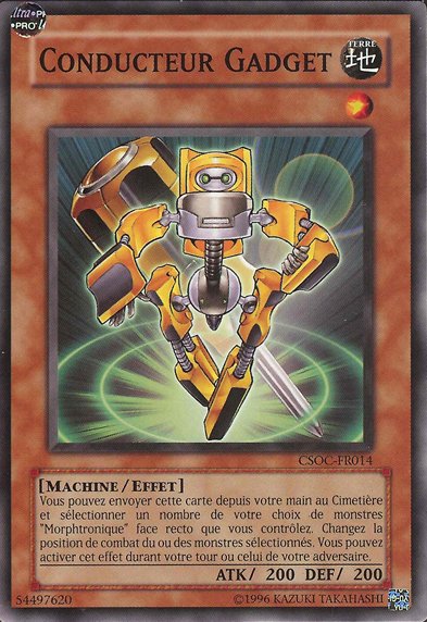 Conducteur Gadget