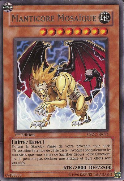 Manticore Mosaïque