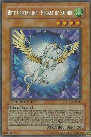 Bête Cristalline : Pégase de Saphir