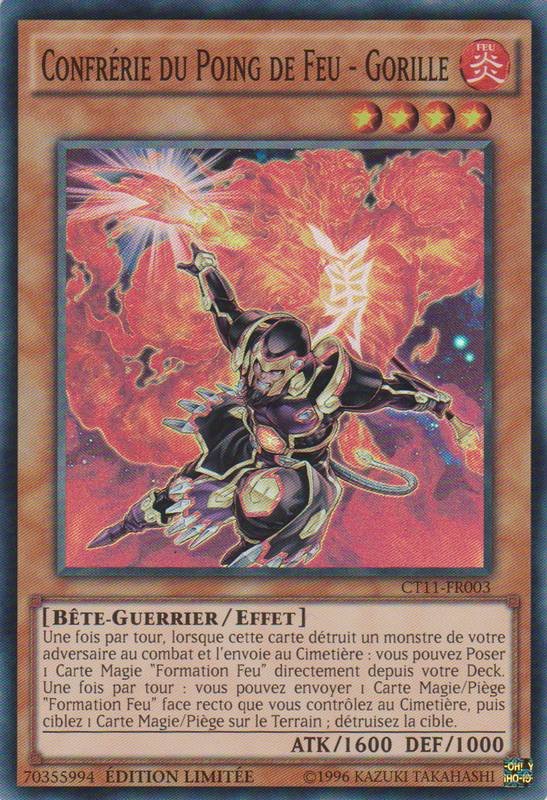 Confrérie du Poing de Feu - Gorille
