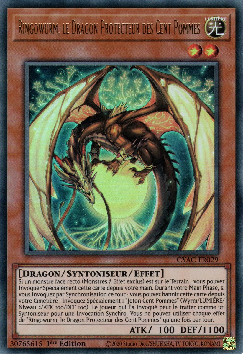Ringowurm, the Dragon Guarding the Hundred Apples