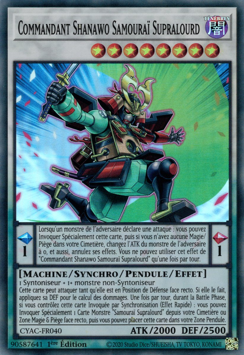 Superheavy Samurai Commander Shanawo