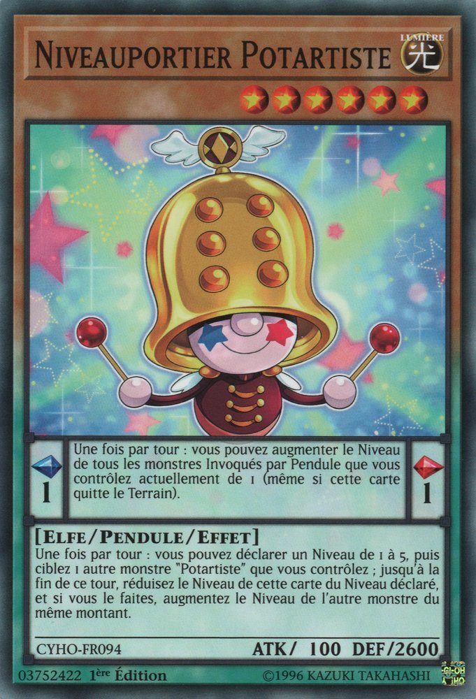 Niveauportier Potartiste
