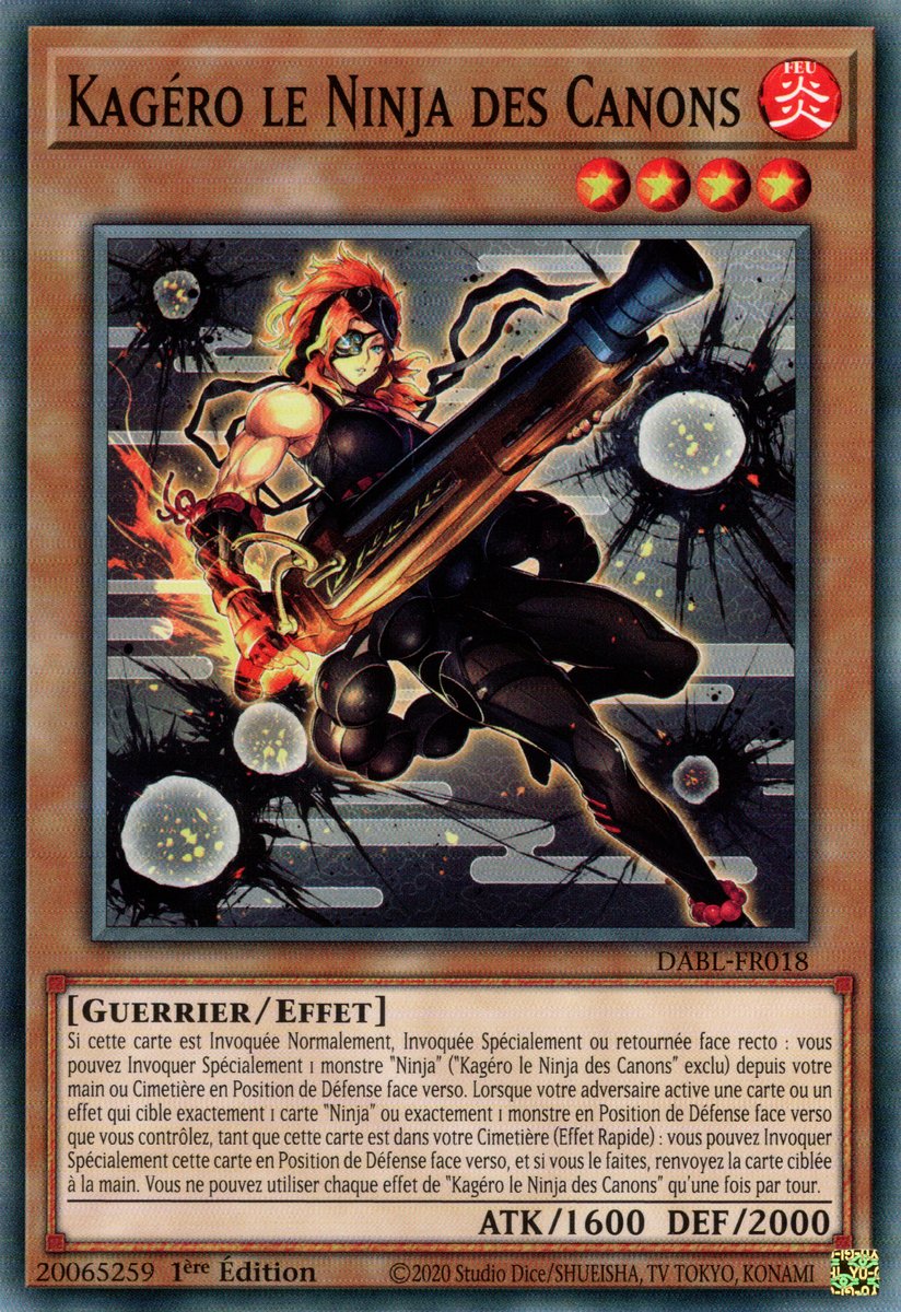Kagéro le Ninja des Canons