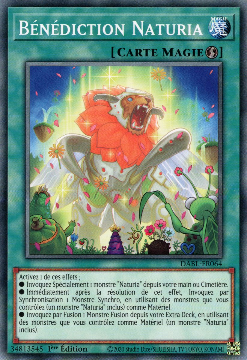 Bénédiction Naturia