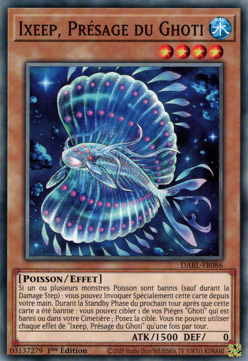 Ixeep, Présage du Ghoti