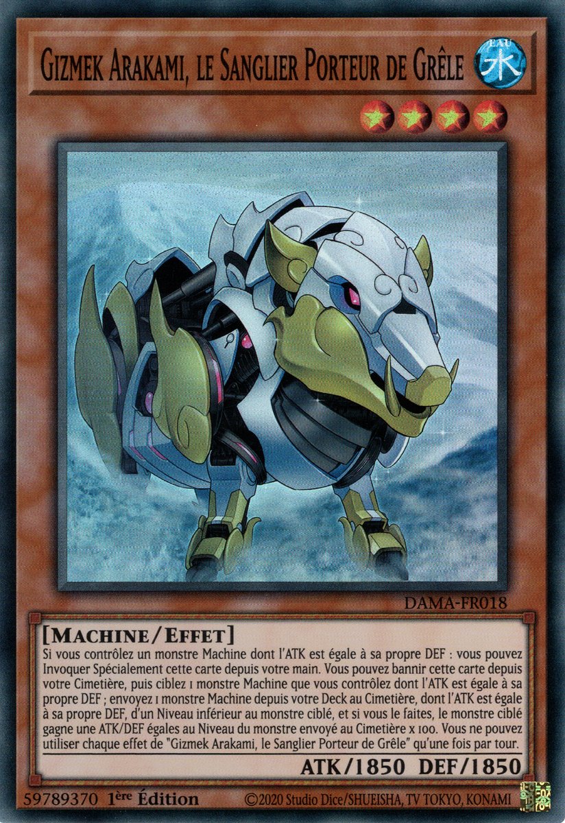 Gizmek Arakami, the Hailbringer Hog