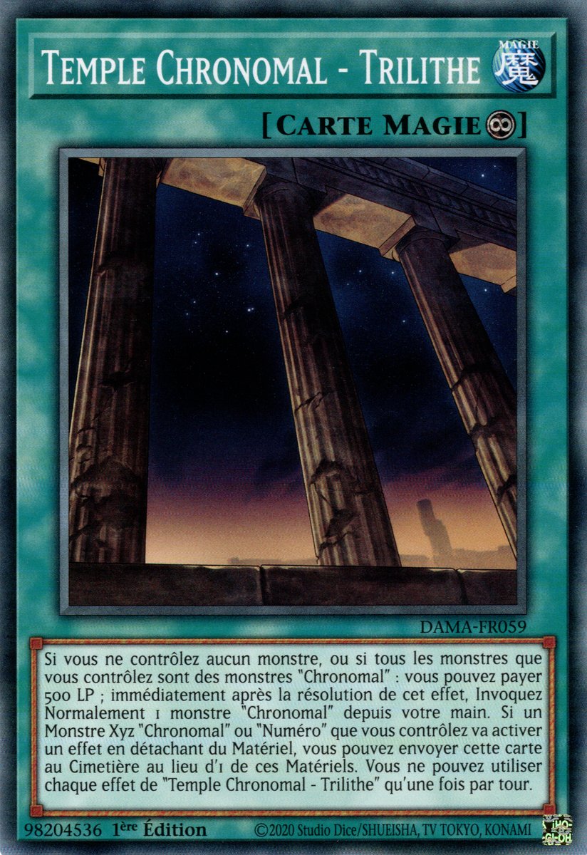 Chronomaly Temple - Trilithon
