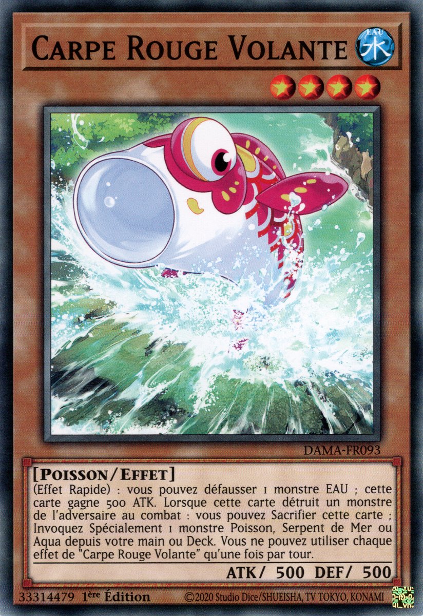 Flying Red Carp