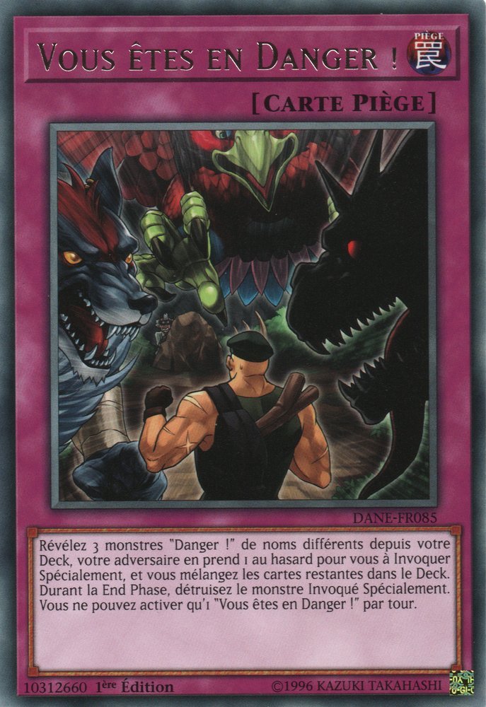 Vous êtes en Danger !