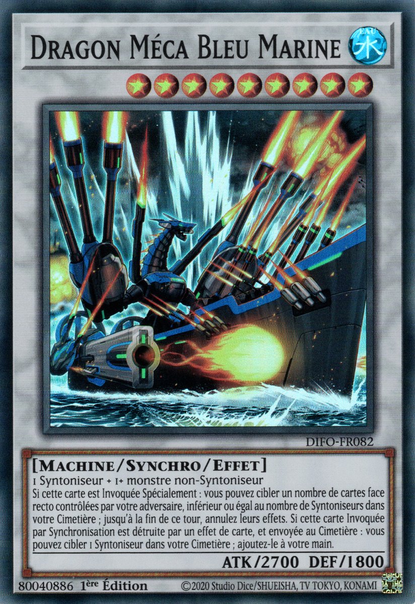 Navy Dragon Mech