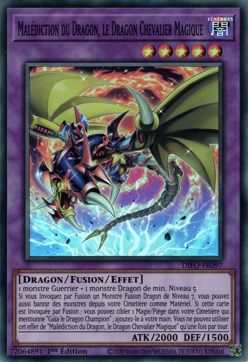 Curse of Dragon, the Magical Knight Dragon