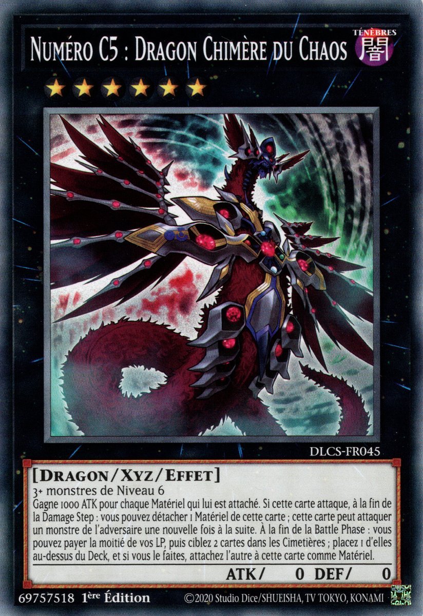 Number C5: Chaos Chimera Dragon