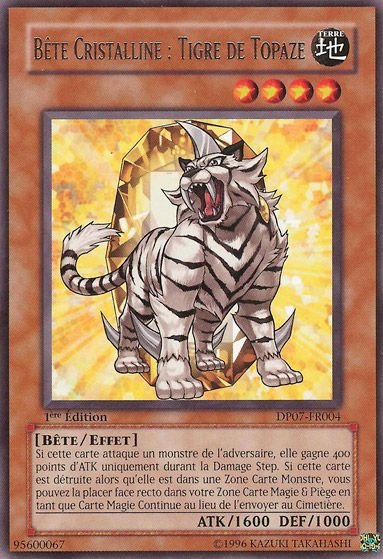 Bête Cristalline : Tigre de Topaze