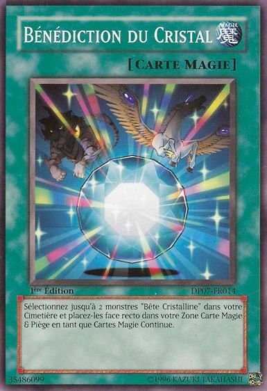 Bénédiction du Cristal