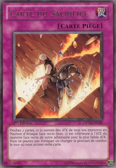 Carte du Sacrifice