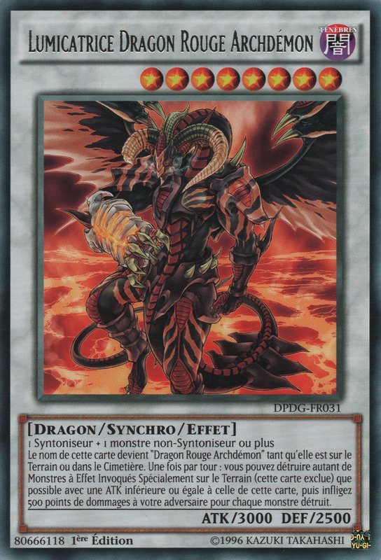 Lumicatrice Dragon Rouge Archdémon
