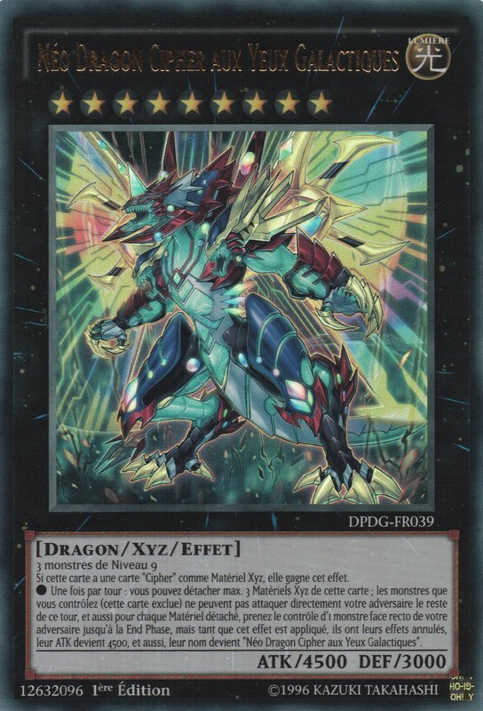 Néo Dragon Cipher aux Yeux Galactiques