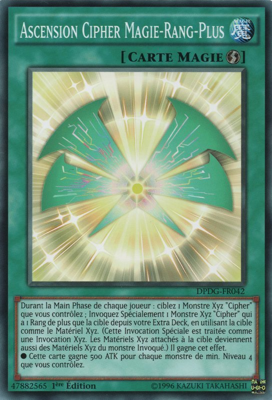 Ascension Cipher Magie-Rang-Plus