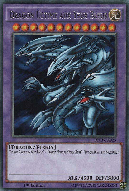 Dragon Ultime aux Yeux Bleus