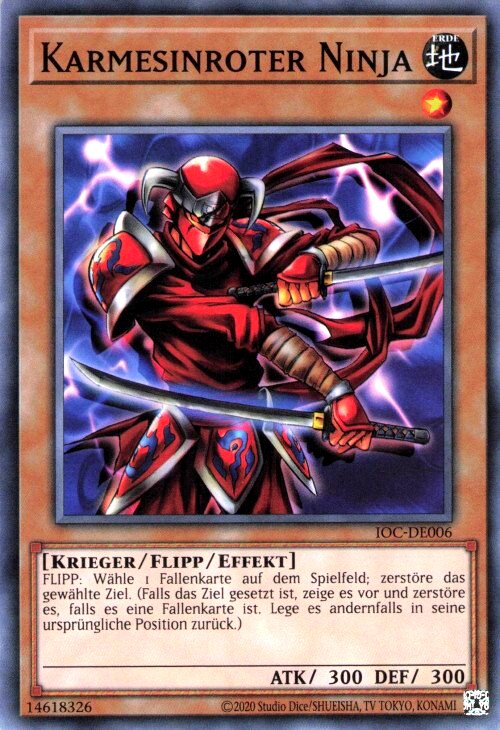 Ninja Cramoisi