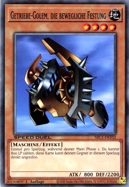 Gear Golem, La Forteresse Mobile